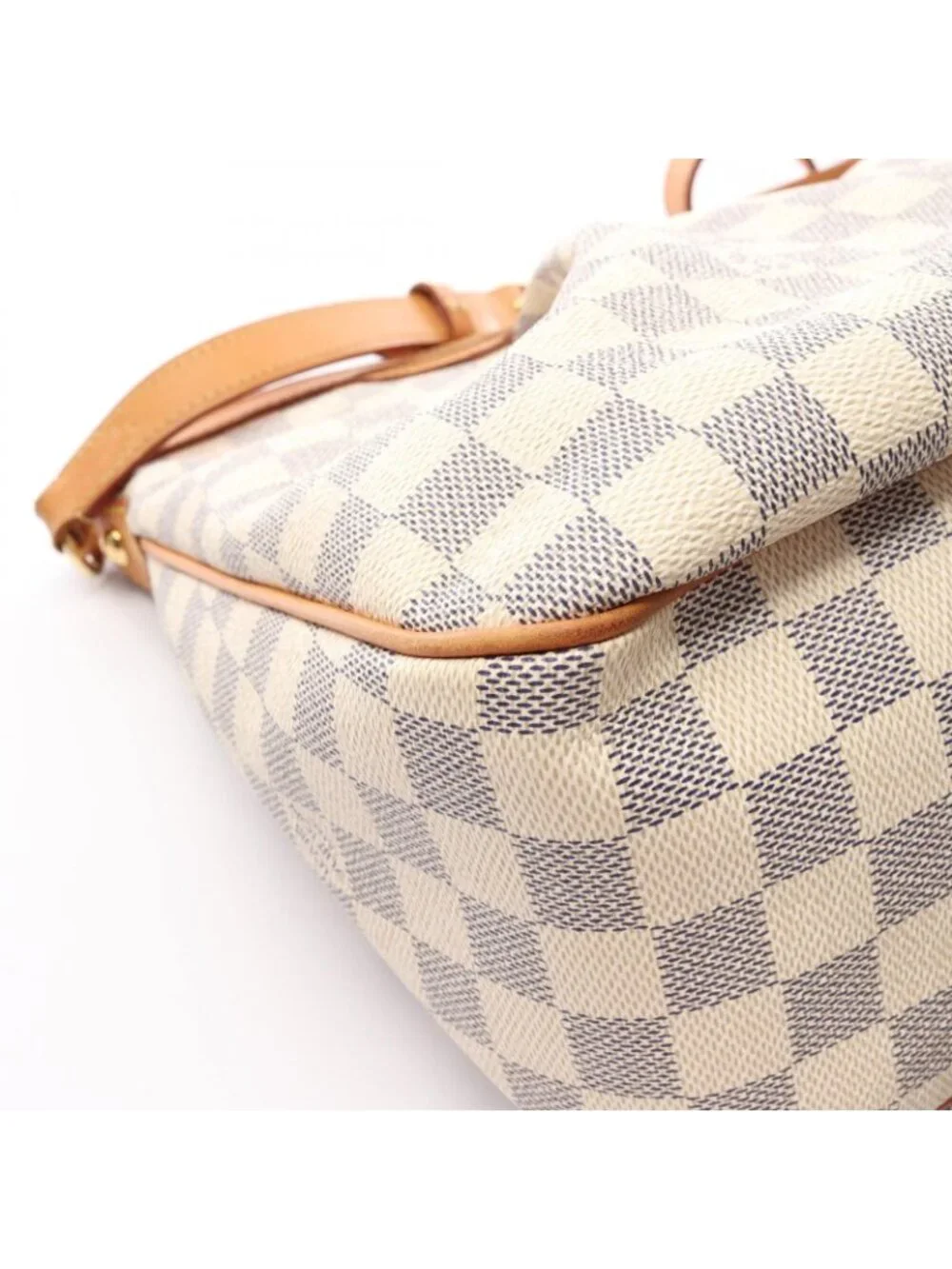 Louis Vuitton Shoulder Bag Syracuse MM Damier Azur Canvas Leather - Picture 9 of 15